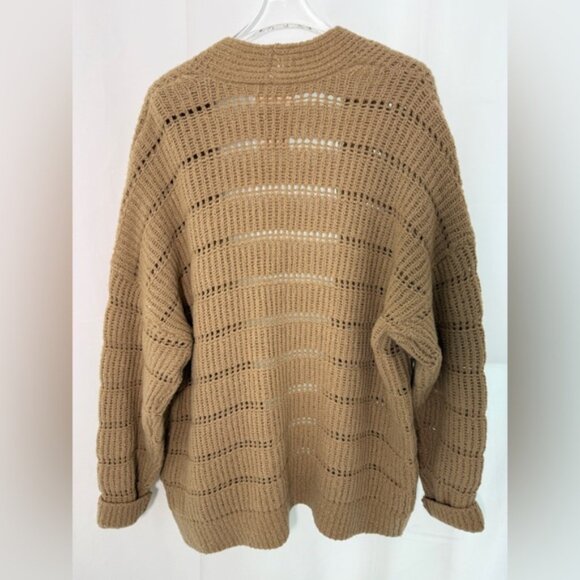 SPIRITUAL GANGSTER Casey wool open CARDIGAN - Picture 6 of 7